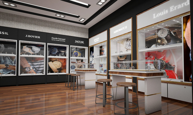 Mẫu shop đồng hồ thời trang của Anh Nam tại Quận 7, Thành phố Hồ Chí Minh