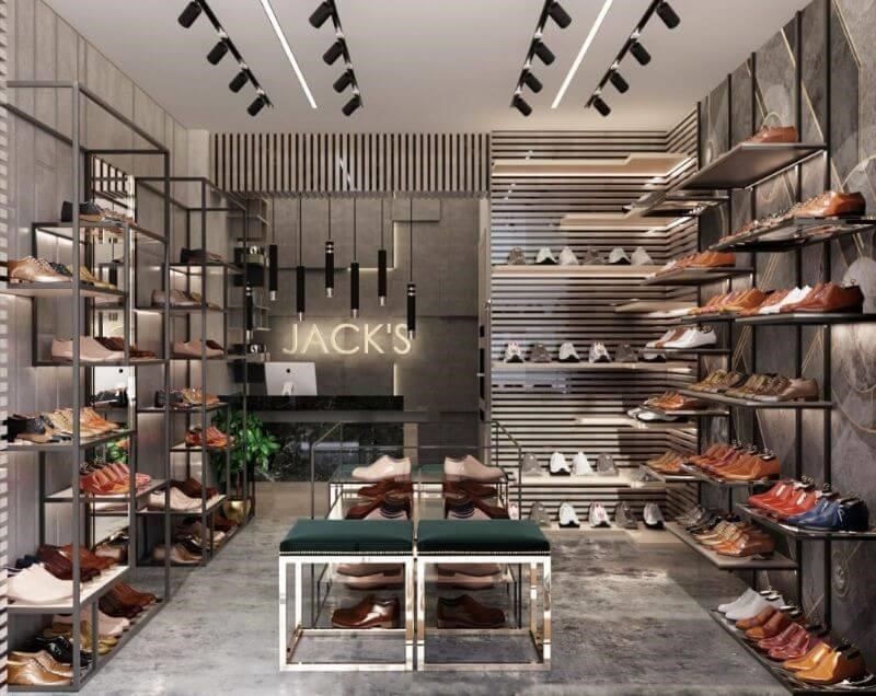 Mẫu showroom giày dép độc đáo của Chị Vy tại Quận Phú Nhuận, Thành phố Hồ Chí Minh