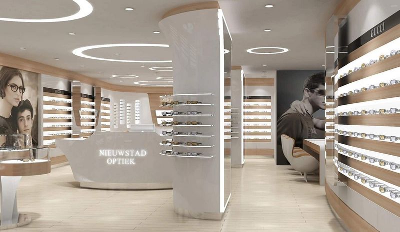 Thiết kế cửa hàng mắt kính tại Gò vấp Thiết kế cửa hàng mắt kính tại Gò vấp