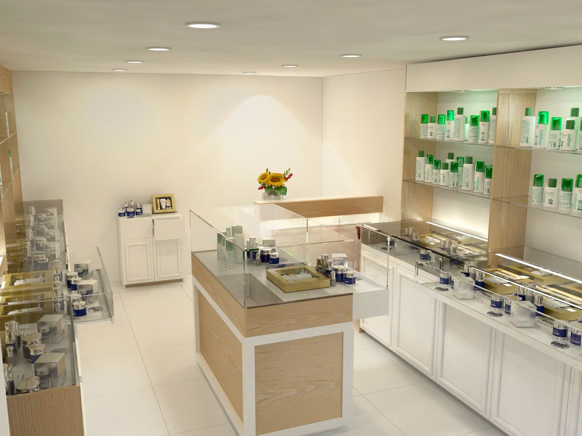 Mẫu shop mỹ phẩm phong cách Hàn Quốc của Chị Vy tại Quận 7 Mẫu shop mỹ phẩm phong cách Hàn Quốc của Chị Vy tại Quận 7