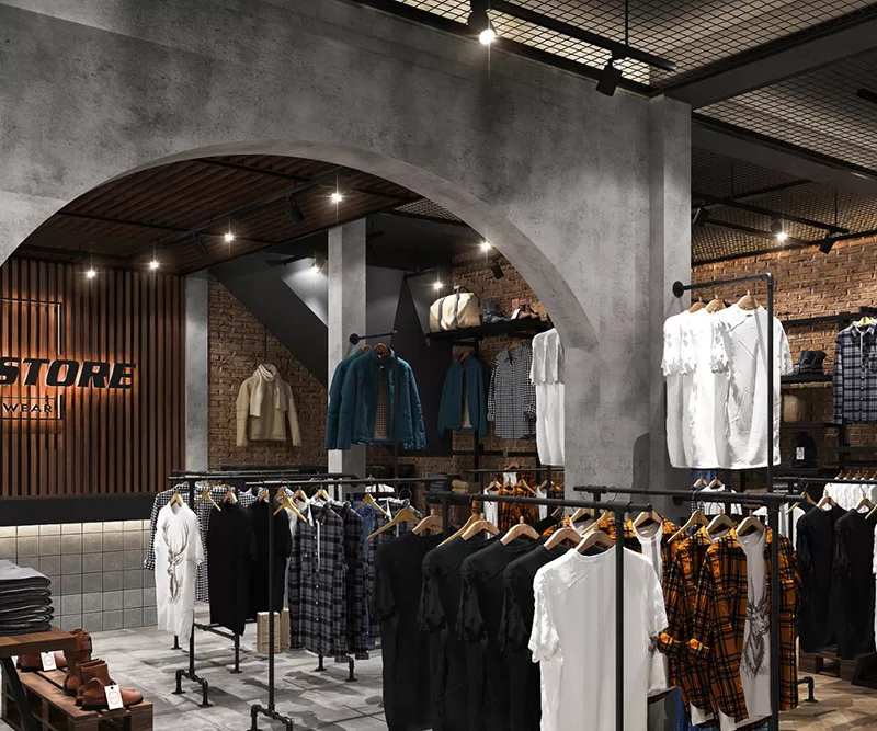 Mẫu thiết kế shop quần áo nam phong cách đường phố của Anh Thành tại Quận Bình Tân, TPHCM Mẫu thiết kế shop quần áo nam phong cách đường phố của Anh Thành tại Quận Bình Tân, TPHCM