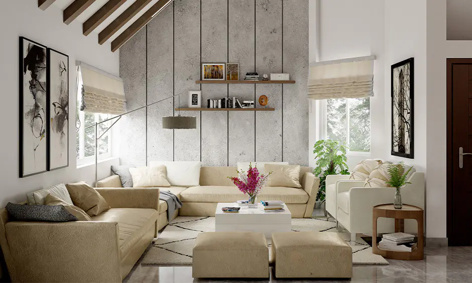 Dự án thiết kế phòng khách hiện đại Dự án thiết kế phòng khách hiện đại