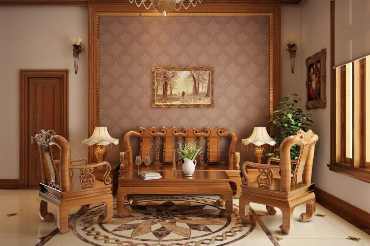 Dự án thiết kế phòng khách phong cách Bohemian