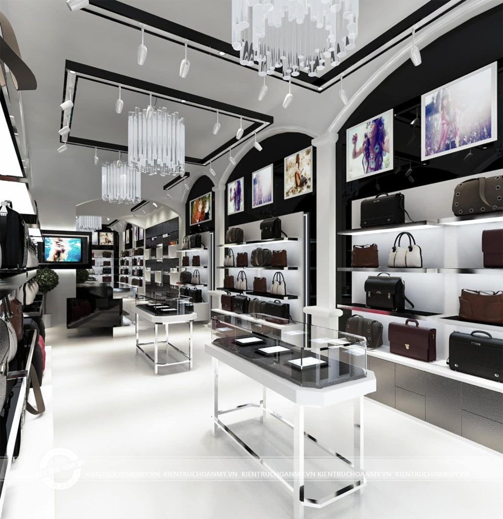 Mẫu Thiết kế shop túi xách đẹp tại quận 7 TPHCM Mẫu Thiết kế shop túi xách đẹp tại quận 7 TPHCM