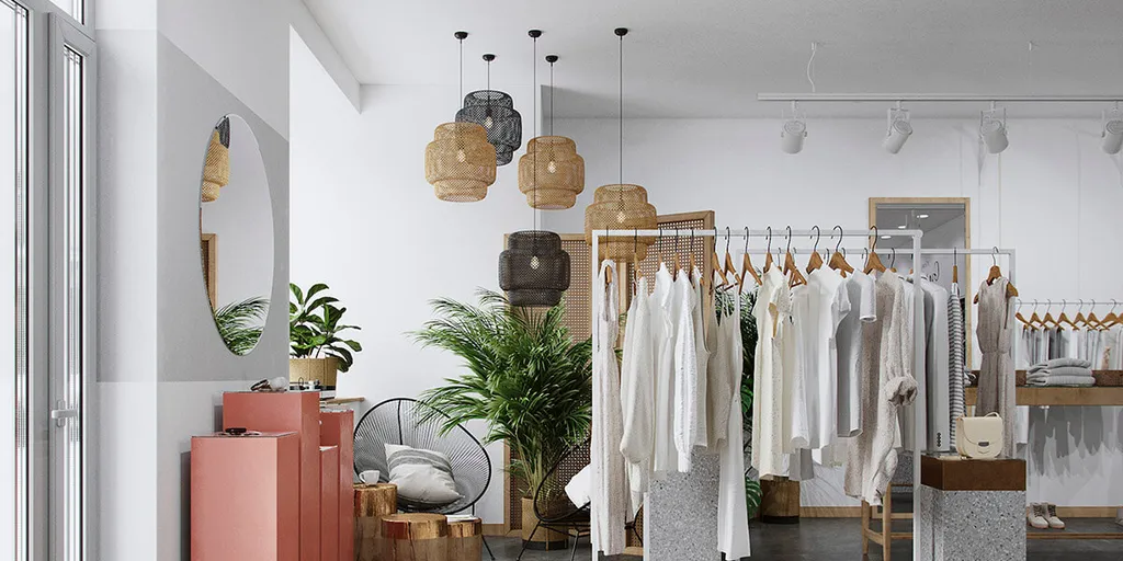 Mẫu thiết kế shop thời trang nữ sang trọng Mẫu thiết kế shop thời trang nữ sang trọng