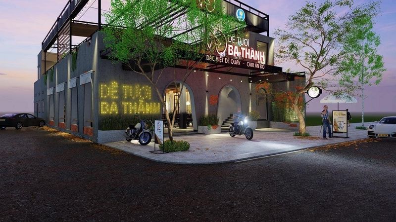 Thiết kế nhà hàng lẩu Giải Trí Đoàn Viên Hiện Đại Thiết kế nhà hàng lẩu Giải Trí Đoàn Viên Hiện Đại