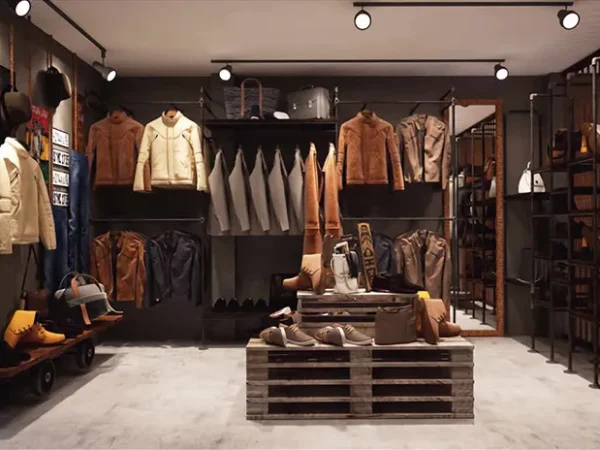 Mẫu cửa hàng thời trang nam trendy của Anh Hoàng tại Quận Gò Vấp
