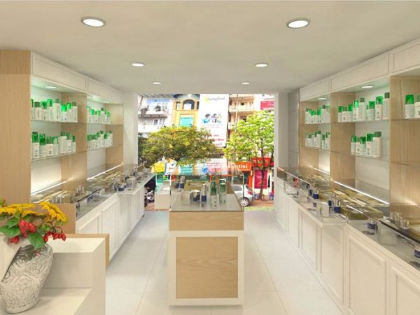 Mẫu shop mỹ phẩm phong cách Hàn Quốc của Chị Vy tại Quận 7