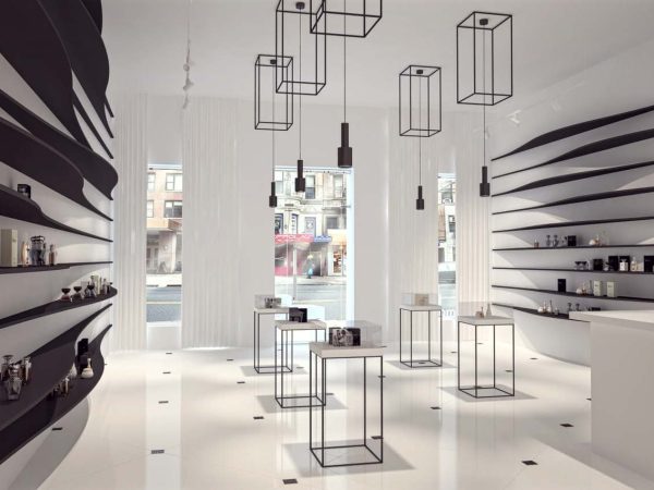 Mẫu shop nước hoa phong cách cổ điển của Anh Minh tại Quận 6