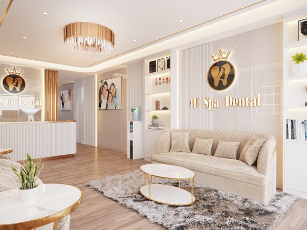 Mẫu thiết kế phòng khám nha khoa  4u spa dental