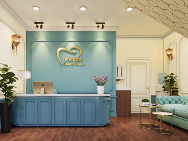 Mẫu thiết kế phòng khám nha khoa việt hàn clinic