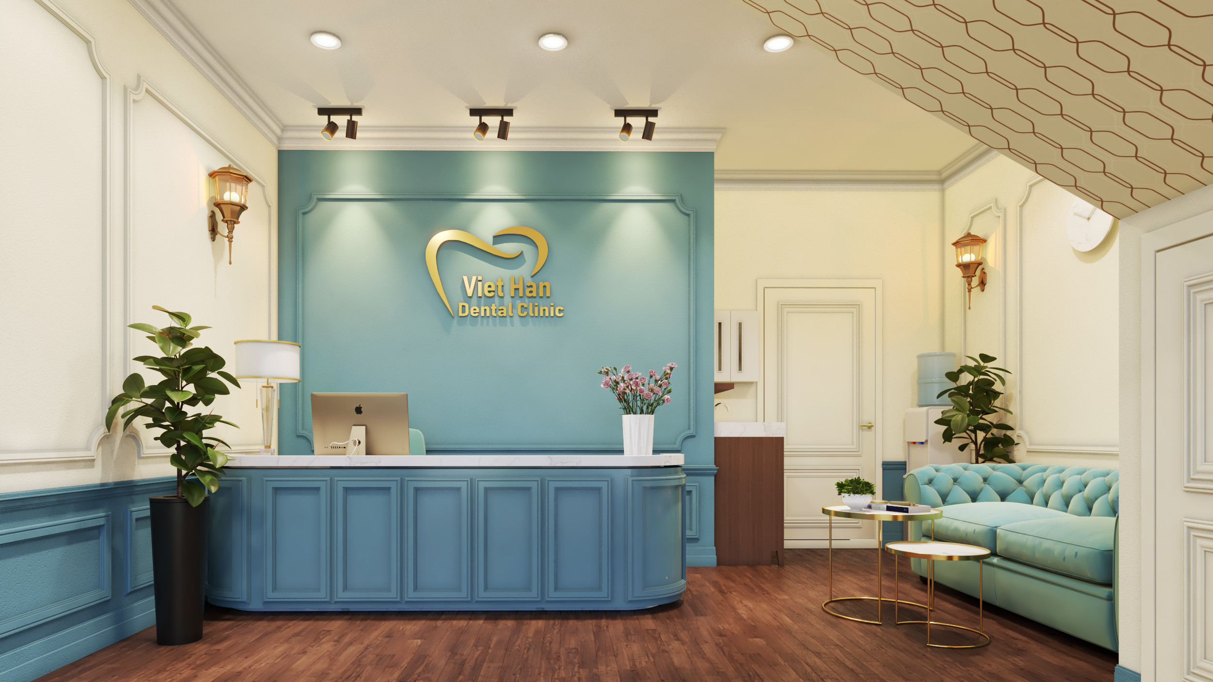 Mẫu thiết kế phòng khám nha khoa việt hàn clinic Mẫu thiết kế phòng khám nha khoa việt hàn clinic