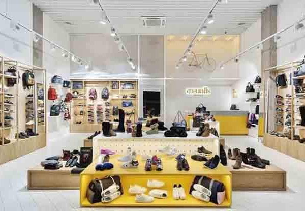Mẫu thiết kế shop giày dép túi xách của Anh Cường tại Quận 12