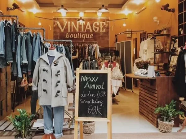 Mẫu thiết kế shop quần áo nam của Anh Phong tại Quận 2