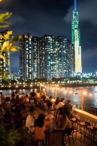 Rooftop Chạng Vạng - Trần Não view Landmark