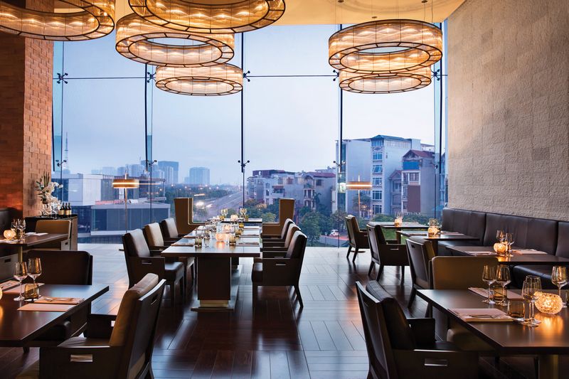 Thiết kế nhà hàng kiểu style sang trọng