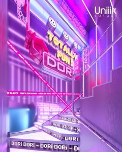 Thiết kế quán Bar Dori Dori Hàn Quốc
