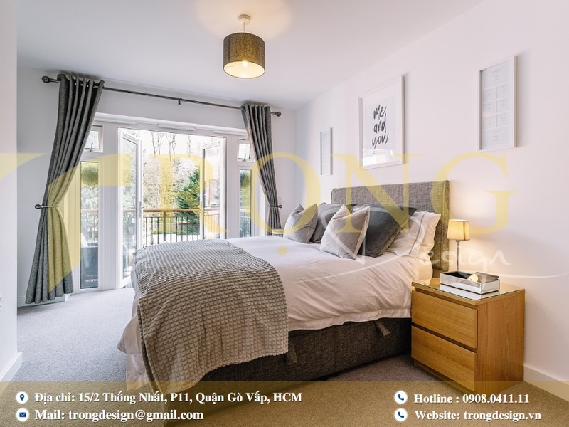 Thiết kế phòng ngủ 9m² - 12m² hiện đại và gọn gàng