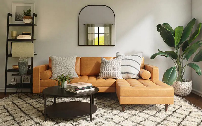 Thiết kế phòng khách cho chung cư 45m²