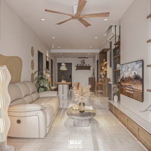 1 Thiết kế thi công căn hộ chung cư Diamond Century Celadon City | Trọng Design