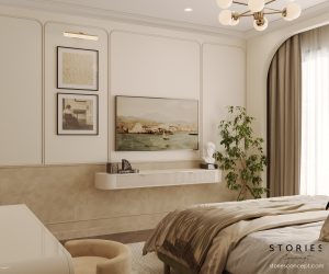 10 Thiết kế thi công phòng ngủ The River Thủ Thiêm phong cách Parisian Chic | Trọng Design