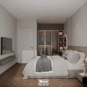 15 Thiết kế thi công phòng ngủ ALNATA Celadon City đẳng cấp hiện đại | Trọng Design