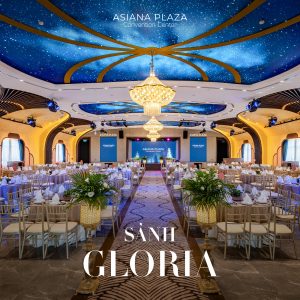 2 Sảnh cưới Gloria tại nhà hàng tiệc cưới Asiana Plaza Convention Center | Trọng Design