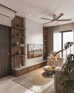 2 Thiết kế thi công căn hộ chung cư Diamond Century Celadon City | Trọng Design