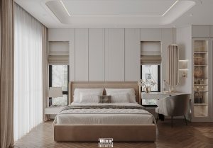 25 Thiết kế thi công phòng ngủ master ALNATA Celadon City đẳng cấp hiện đại | Trọng Design