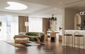 3 Thiết kế căn hộ The River Thủ Thiêm phong cách Parisian Chic | Trọng Design
