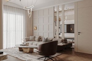 3 Thiết kế thi công phòng khách căn hộ ALNATA Celadon City đẳng cấp hiện đại | Trọng Design