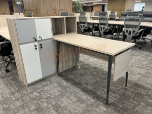 36.1 Mẫu bàn làm việc văn phòng ở công ty trên Thủ Đức | Trọng Design