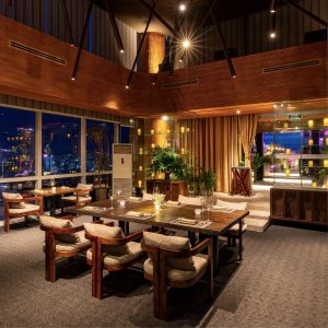 4 Thiết kế thi công nhà hàng Shri Rooftop City Skyline Quận 1 | Trọng Design