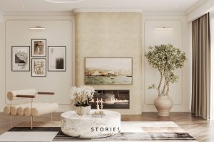 5 Công ty Thiết kế thi công căn hộ The River Thủ Thiêm phong cách Parisian Chic | Trọng Design
