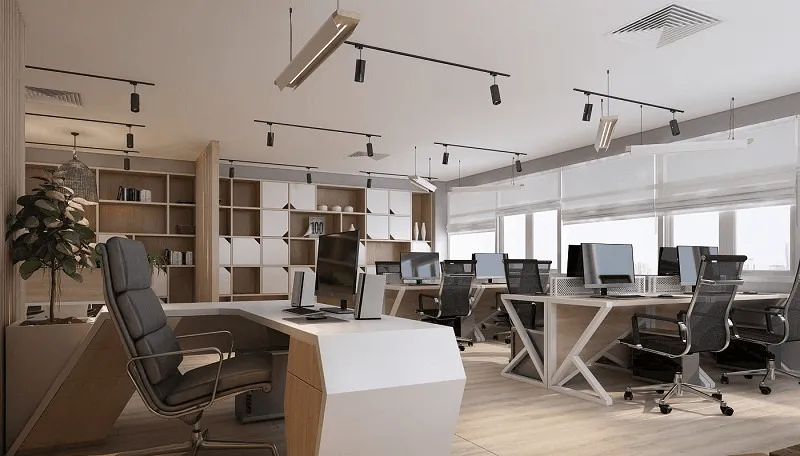 Mẫu thiết kế văn phòng Cá tính loft 280m²