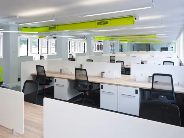 Mẫu thiết kế văn phòng Đơn giản Scandinavia 180m²