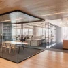 Mẫu thiết kế văn phòng Mộc mạc công nghiệp 200m²