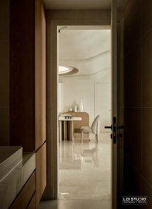 Phong cách thi công nhà vệ sinh Wabi Sabi - Trọng Design