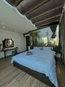 Phòng ngủ phong cách Wabi sabi tại Đà Lạt | Trọng Design