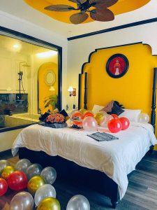 Phòng ngủ phong cách ấm cúng, lãng mạn tại khách sạn Đà Lạt | Trọng Design