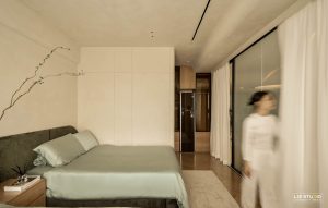 Thiết kế thi công Phòng ngủ 2 giường chung cư phong cách Wabi Sabi sang trọng - Trọng Design