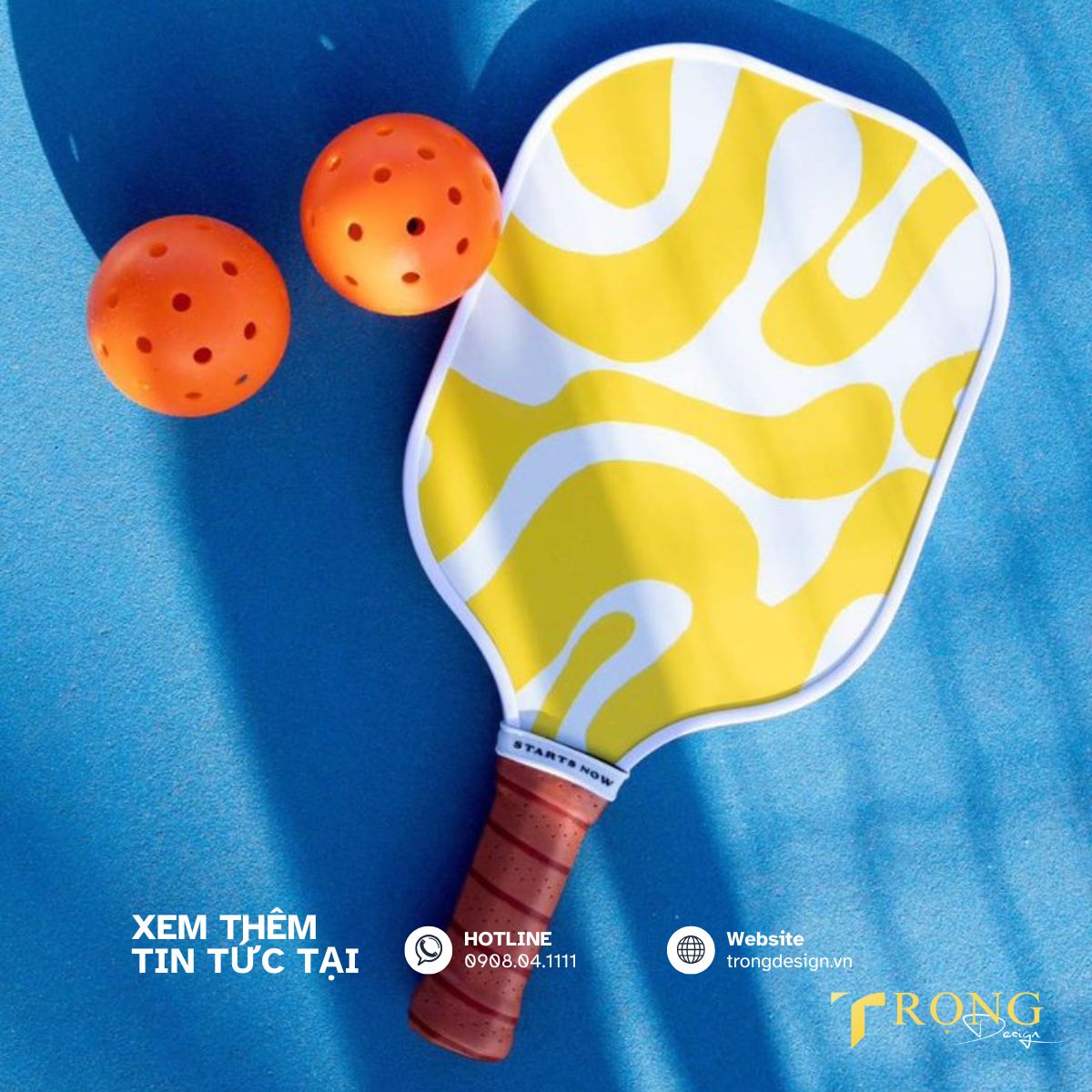 Dịch vụ thiết kế thi công sân pickleball trọn gói Sài Gòn - Vũng Tàu _ Trọng Design