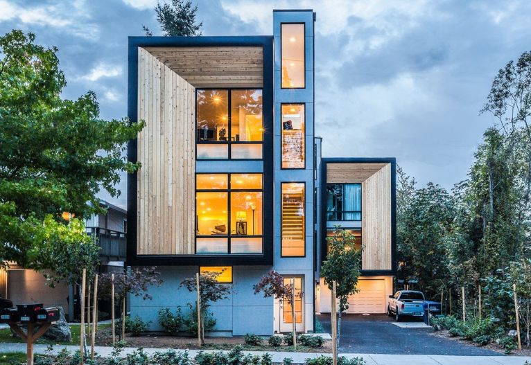 Nhà Khung Thép Tiền Chế 3 Tầng