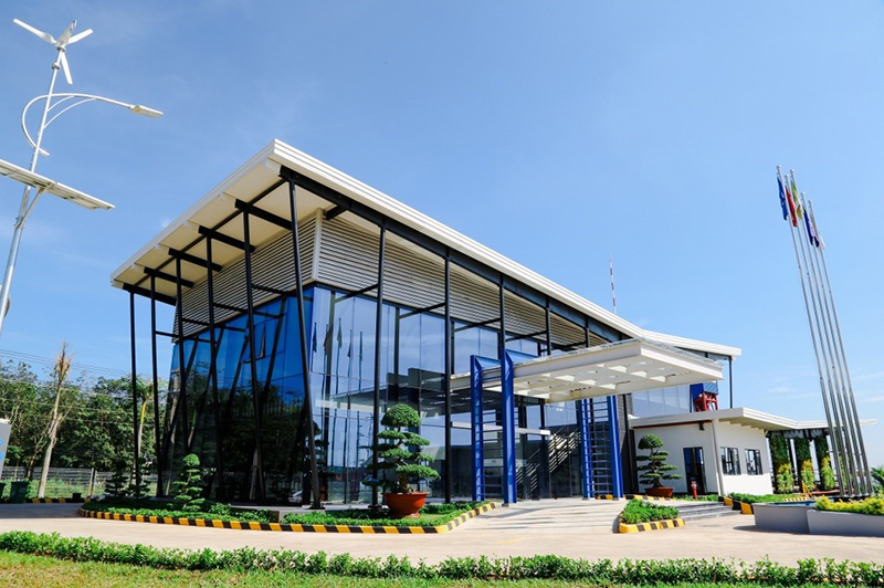 Văn Phòng Khung Thép Hiện Đại
