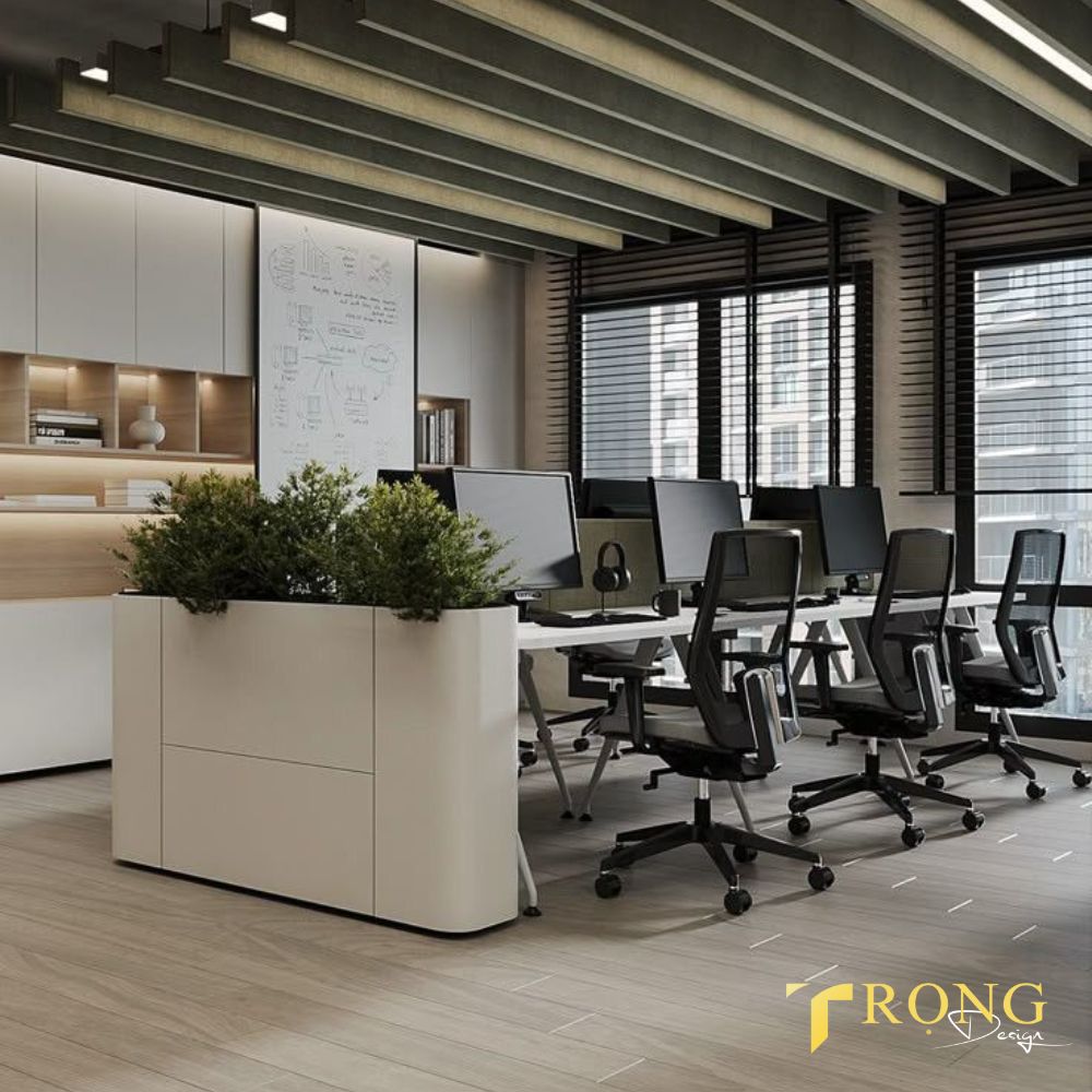 18 Thiết kế _ thi công mẫu văn phòng trọn gói giá tốt toàn quốc _ Trọng Design