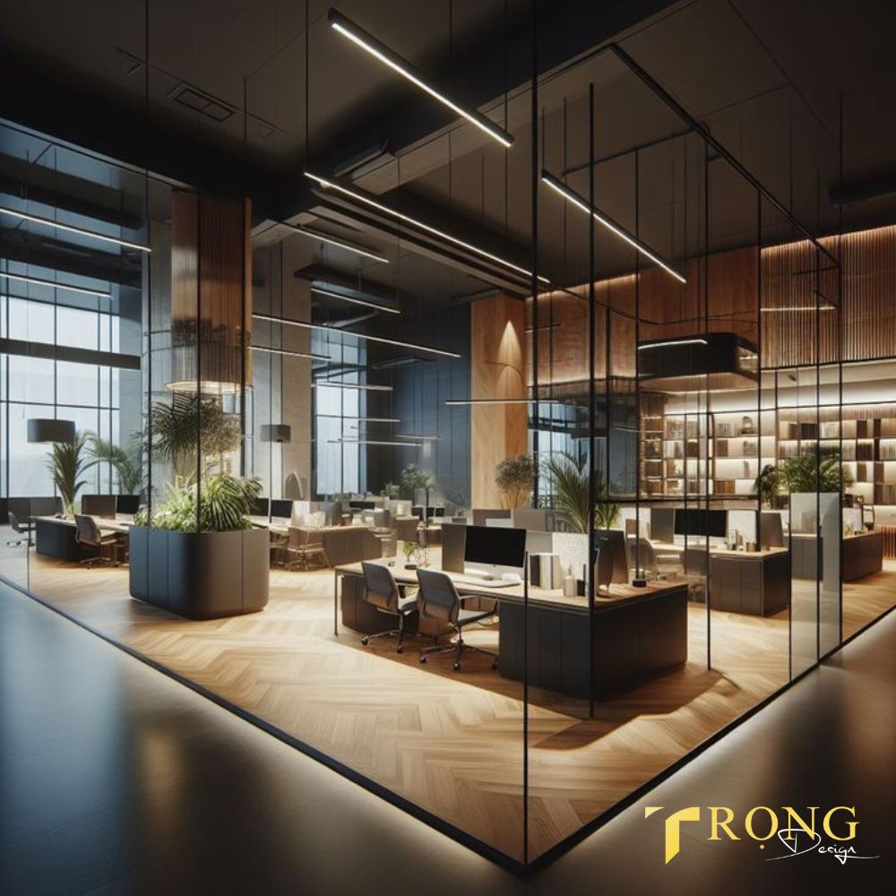 21 Thiết kế _ thi công mẫu văn phòng trọn gói giá tốt toàn quốc _ Trọng Design