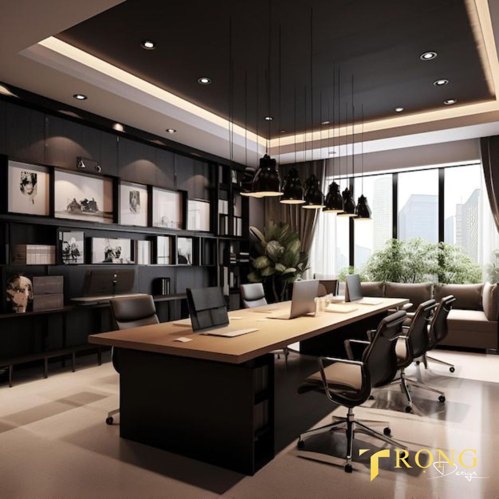 4 Thiết kế _ thi công mẫu văn phòng trọn gói giá tốt toàn quốc _ Trọng Design
