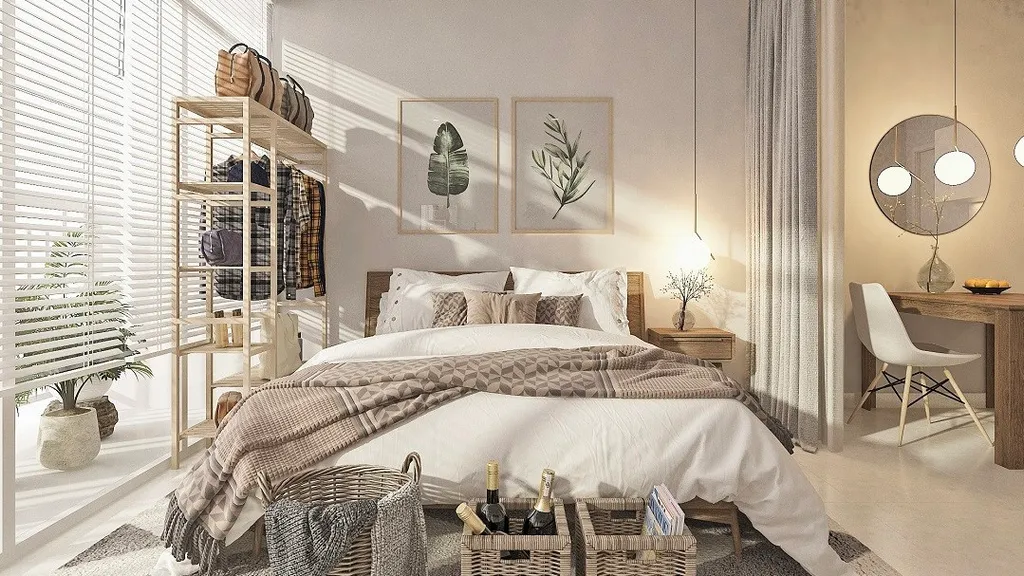 Mẫu Phòng Ngủ Scandinavian Của Chị Hường