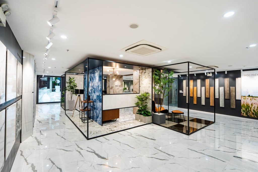 Mẫu showroom vật liệu xây dựng hiện đại của Anh Vinh Mẫu showroom vật liệu xây dựng hiện đại của Anh Vinh