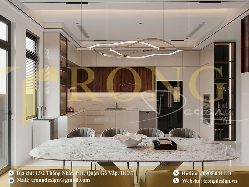 Phong cách thiết kế theo yêu cầu của gia chủ